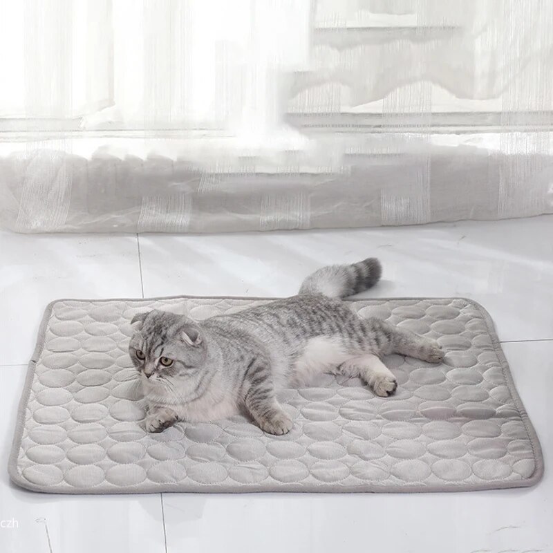 Pet Ice Mats Summer Cat Dog So - Cooling Blanket Hot Sleepers review and price