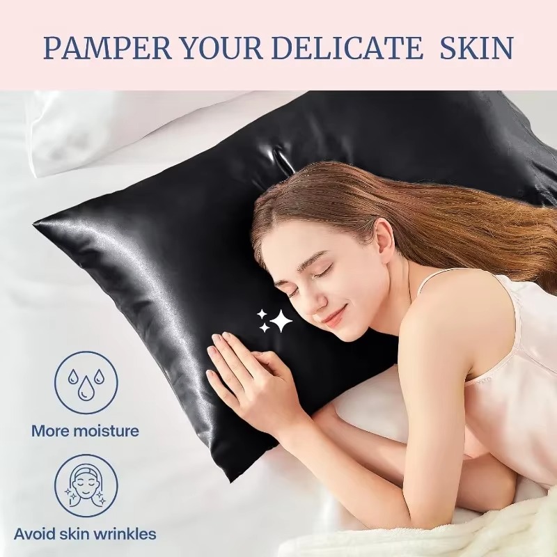 With Gift for Women Men 1/2pcs - Satin Silk Pillowcase Hair Skin review and price