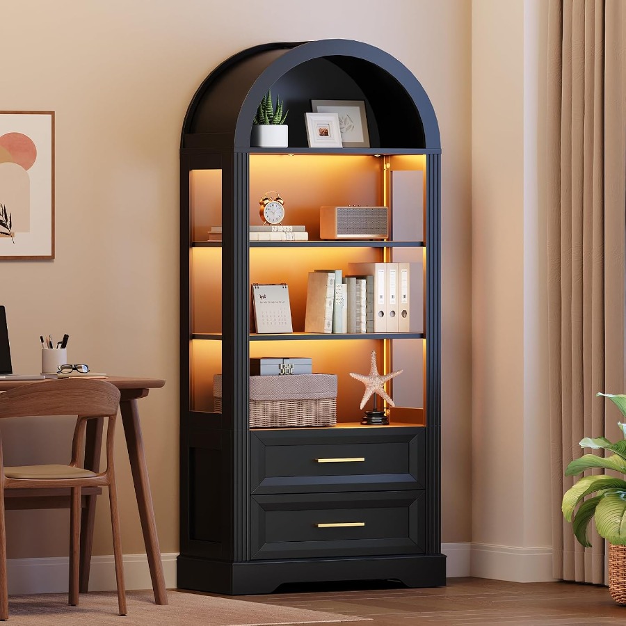 Display Cabinet, Tall Arched B - Storage & Organization review and price