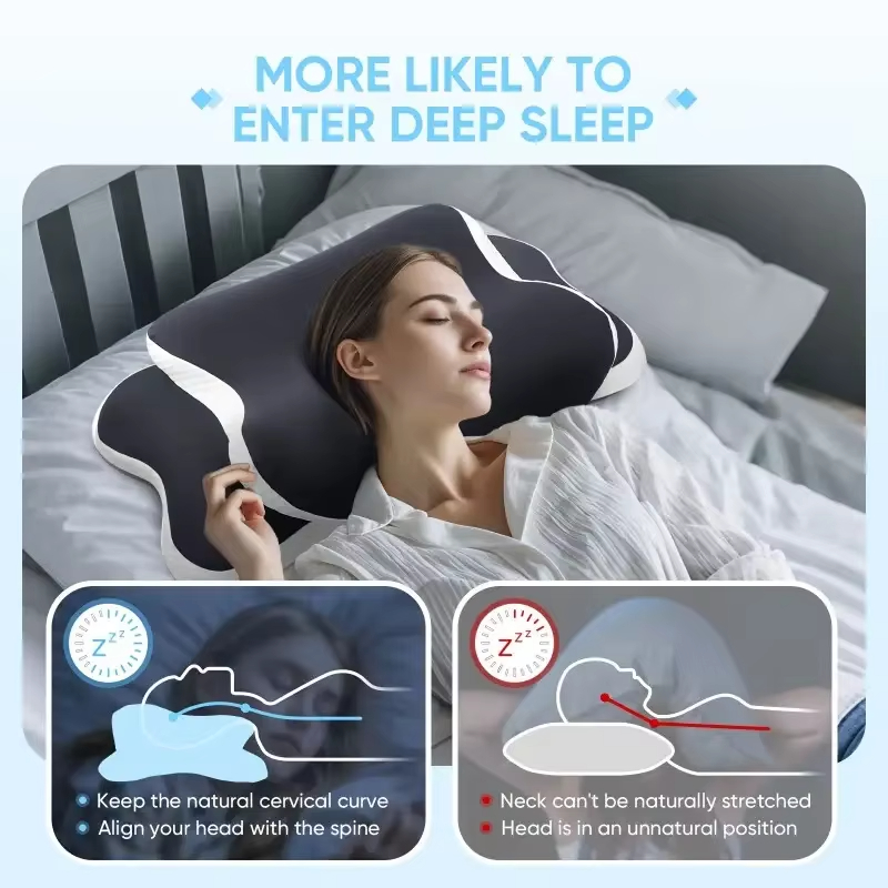 Memory Foam Pillows Butterfly  - Memory Foam Orthopedic Pillow Neck Pain review and price