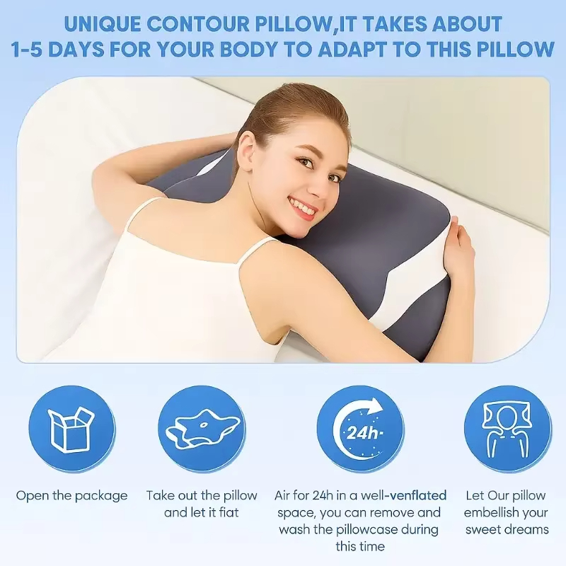 Memory Foam Pillows Butterfly  - Memory Foam Orthopedic Pillow Neck Pain review and price