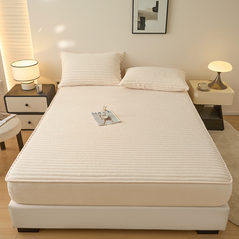 Imitation Rabbit Plush Winter  - Fitted Bed Sheets Deep Pocket review and price