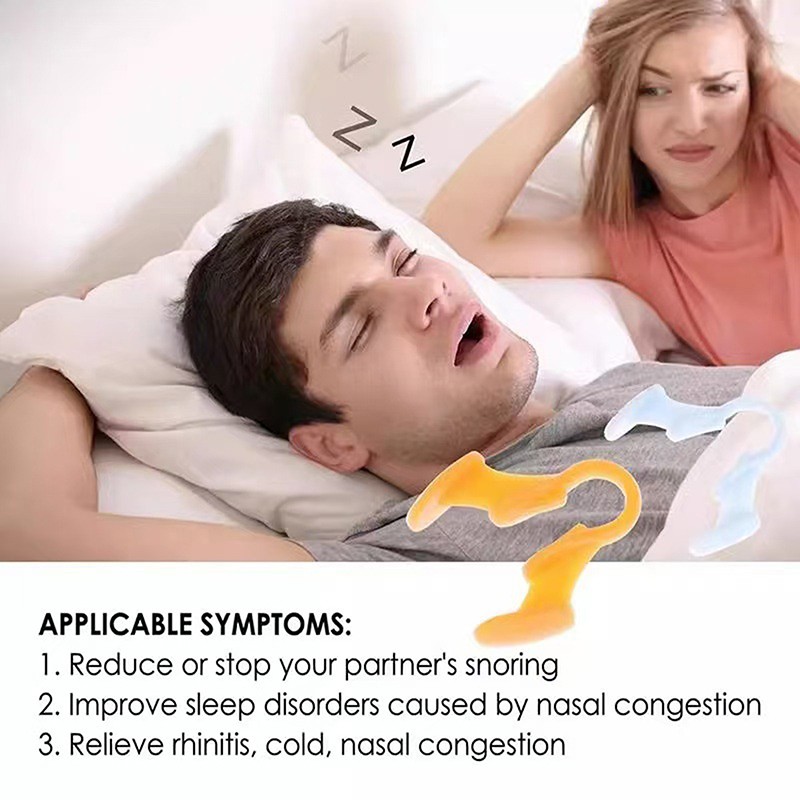 2PCS Silicone Anti Snoring Nas - Anti Snore Contour Pillow review and price