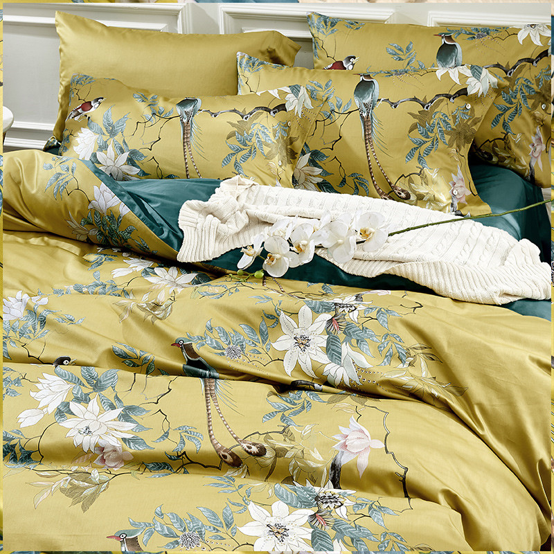 Luxury 600TC Egyptian Cotton B - Aesthetic Floral Duvet Cover review and price