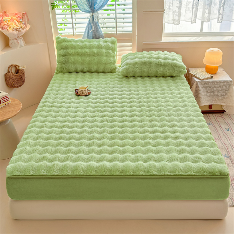 Winter Warm Faux Rabbit Fur Pl - Fitted Bed Sheets Deep Pocket review and price